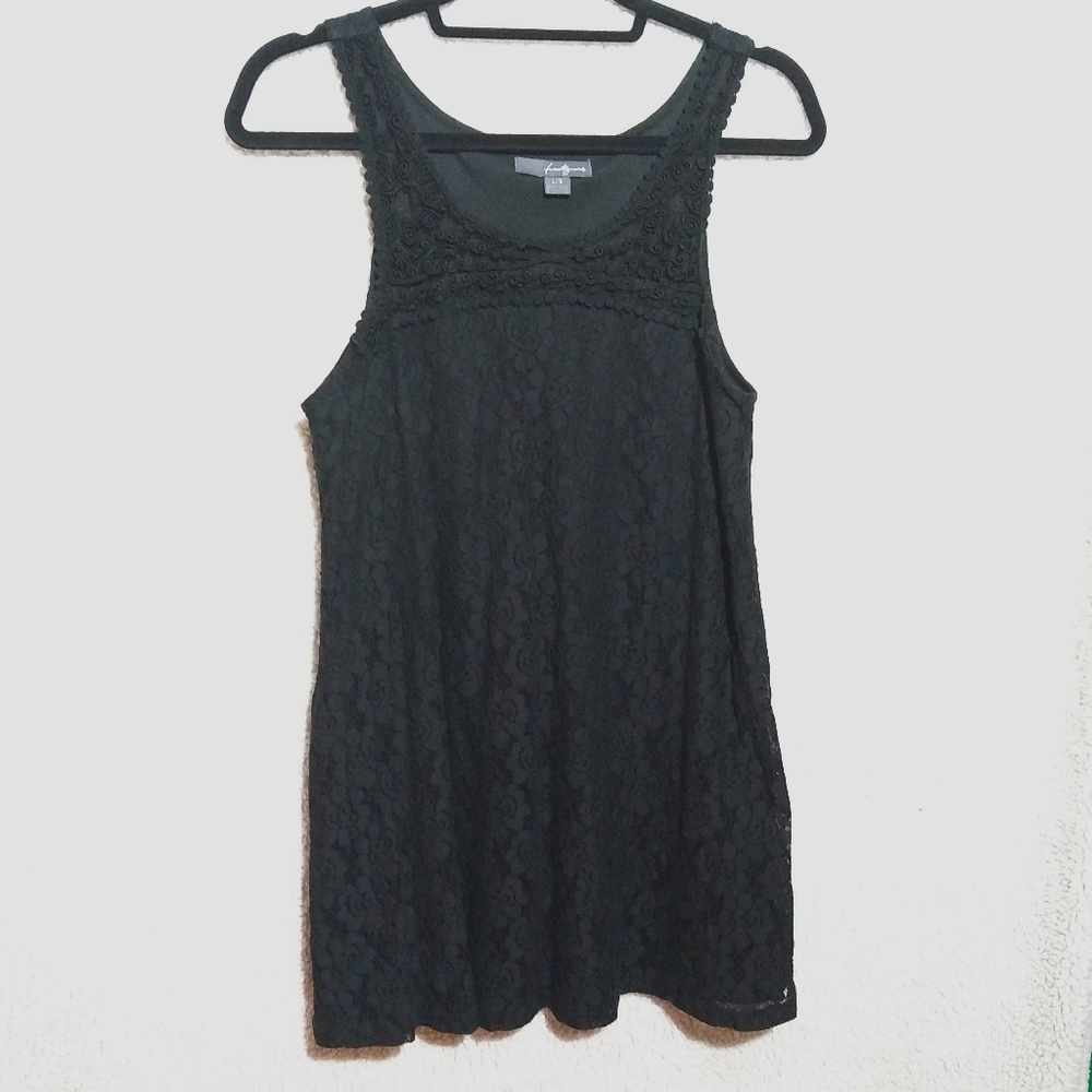 Lacy Black top